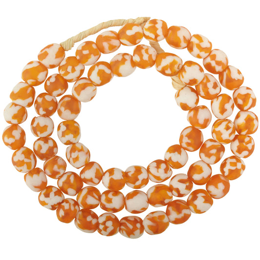 New African Recycled Glass Trade Beads - Ghana Krobo Seed Beads