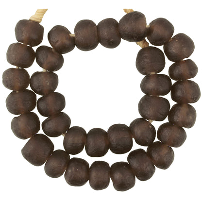 X-Large Translucent Krobo Glass Beads - African Trade Beads