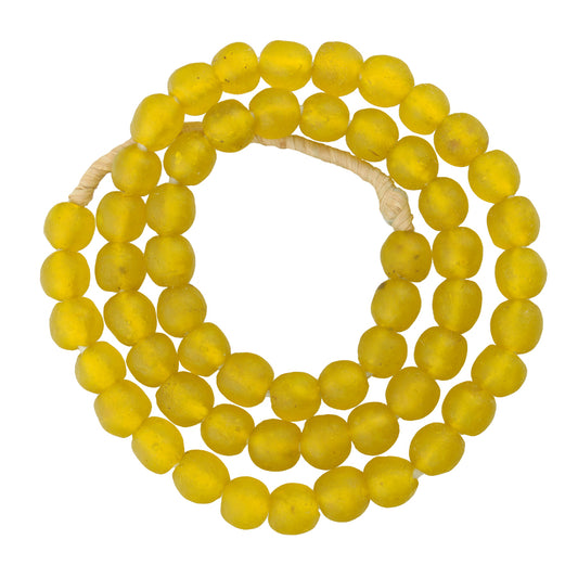Translucent Powder Glass Krobo Beads - Imitating Venetian Trade Beads