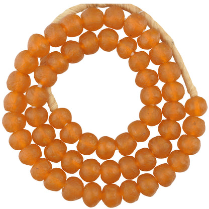 Uncommon Translucent Krobo Glass Beads - Ghana Trade Beads