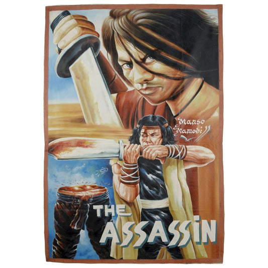 The Assassin Movie Poster - Unique Ghanaian Martial Arts Collectible