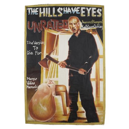 The Hills Have Eyes Movie Poster - Hand-Painted Horror Art - horror scene artwork