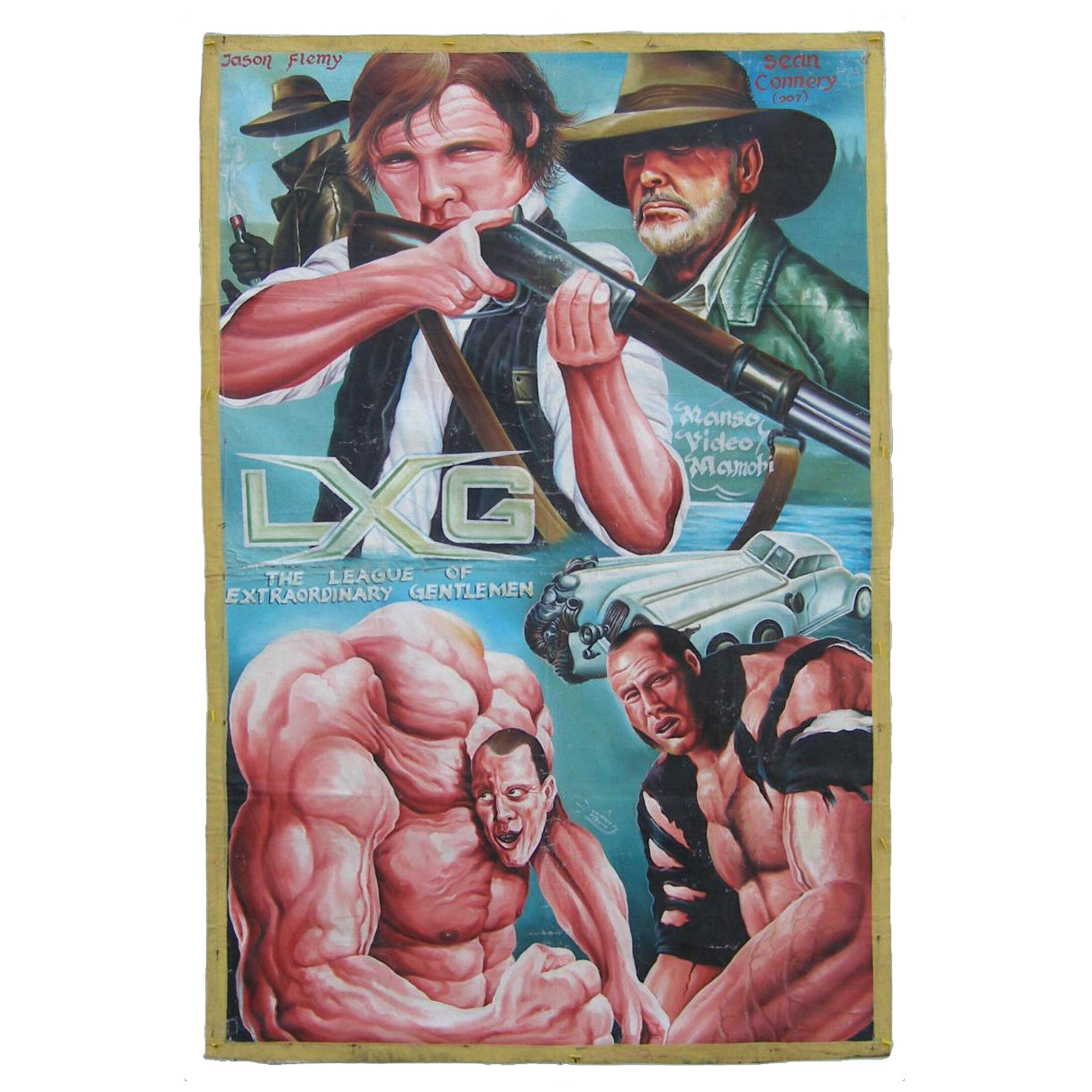 The League Of Extraordinary Gentlemen Movie Poster - Ghana Hand Painted