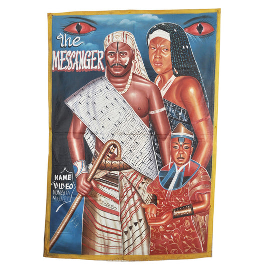 The Messenger Movie Poster - Authentic Hand-Painted Art From Ghana