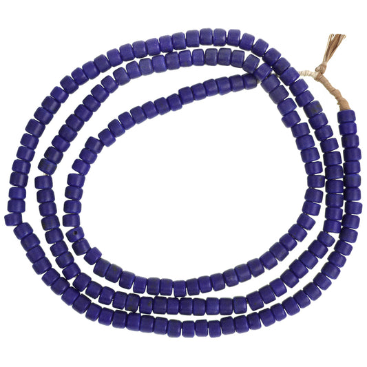 Vintage 6Mm Bohemian Czech Glass Trade Beads Strand