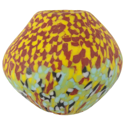 Large Bicone African Trade Beads - Recycled Glass From Ghana