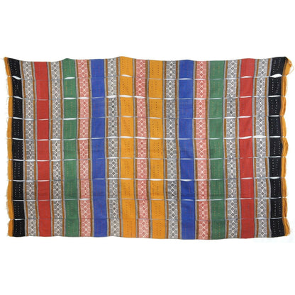 Old African Djerma Niger Handwoven Blanket Tuareg Sahara Tent Hanging Cloth