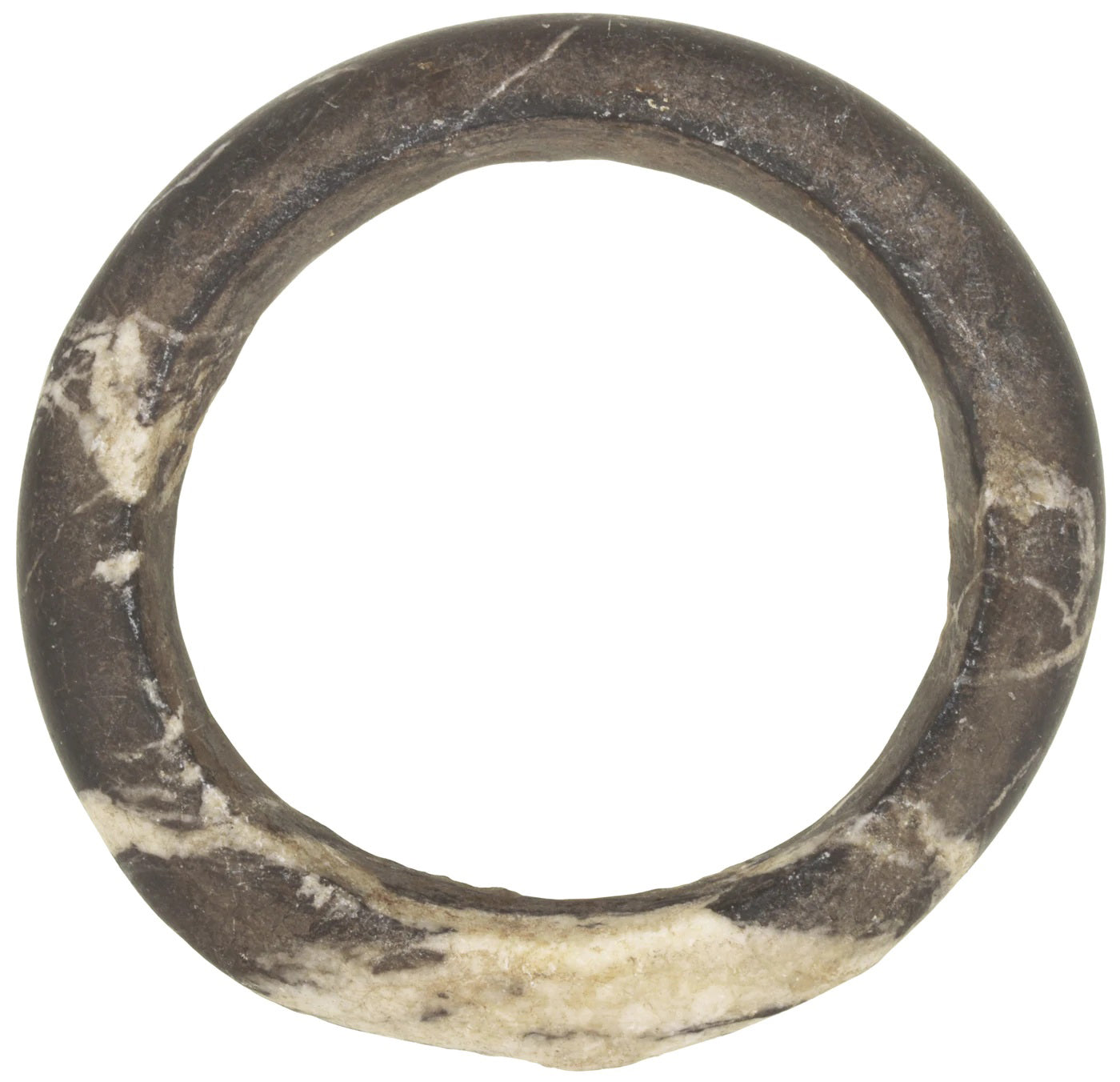 Antique West African Stone Granite Bracelet Armband Currency Mali Dogon Sahara - detailed product shot