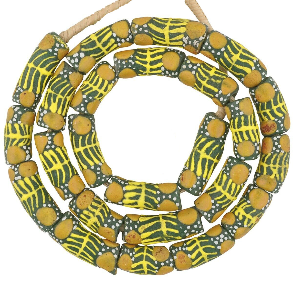 Authentic Krobo Glass Beads - Recycled African Trade Beads