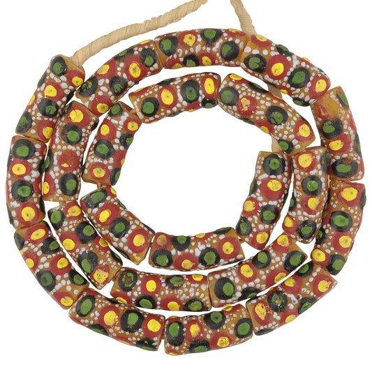 Authentic Ghana Krobo Glass Beads Recycled African Trade