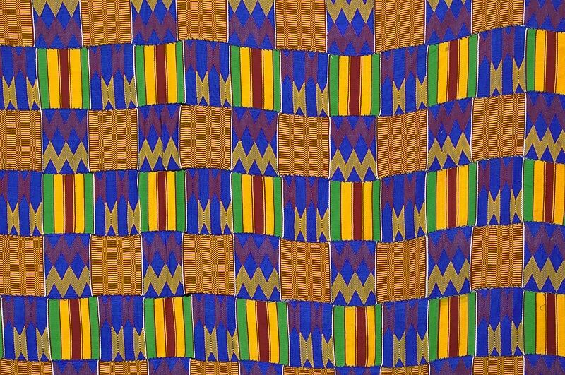 Handwoven Ashanti Kente – Vintage Man Size 305 × 218 cm