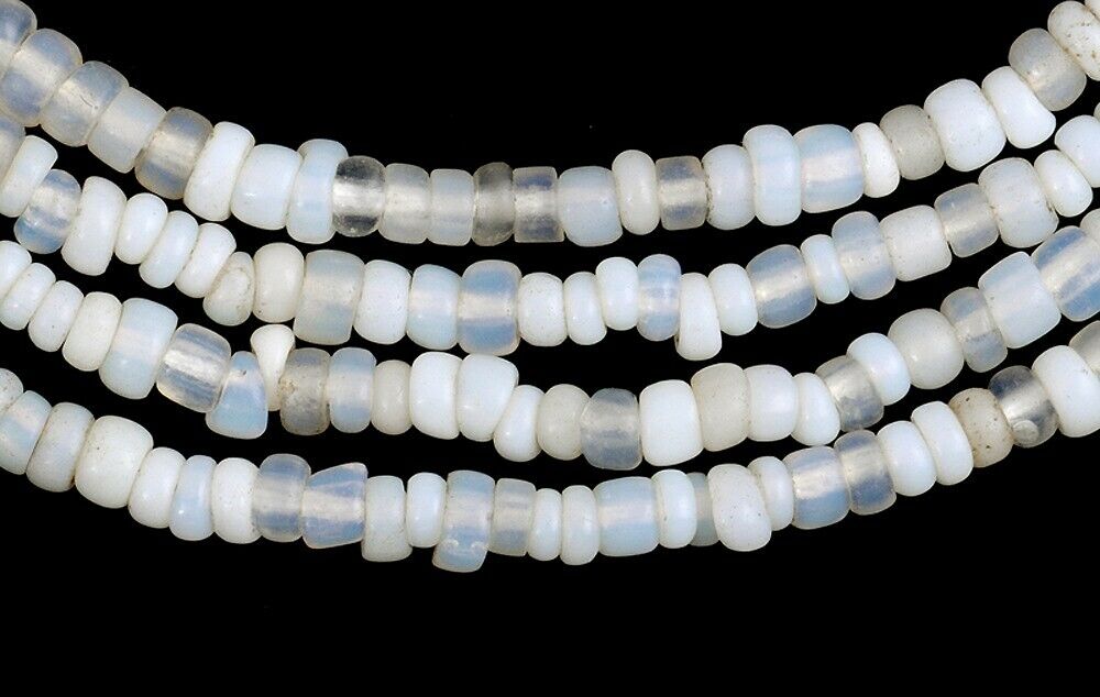 Exquisite Old Venetian 2–3 mm Opalescent Seed Trade Beads Strand