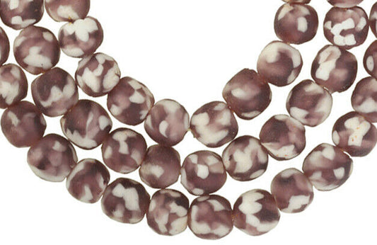 Krobo Fused Glass Beads From Ghana - African Art - alternate view
