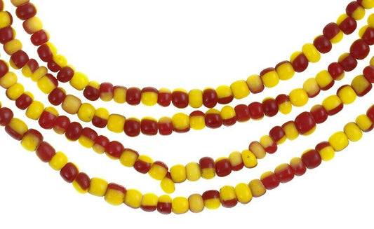 Old Venetian Glass Trade Beads Tiny Seed Beads Matching Ghana West African Trade - alternate view