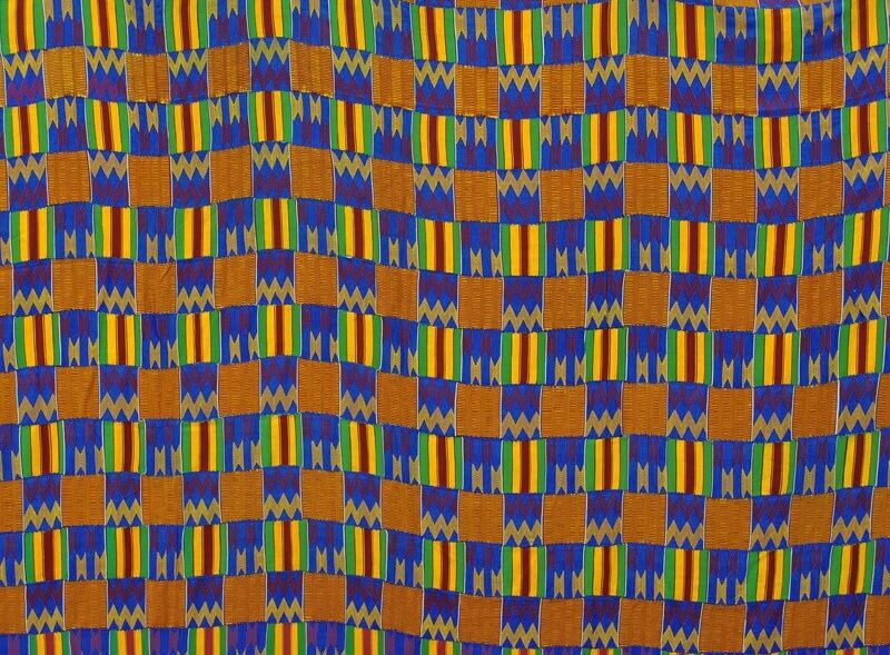 Handwoven Ashanti Kente – Vintage Man Size 305 × 218 cm