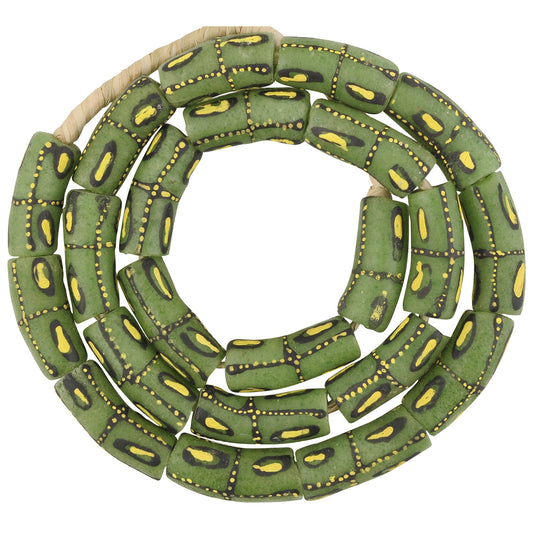 Krobo Beads Recycled Powder Glass Handmade Ghana Jewelry African
