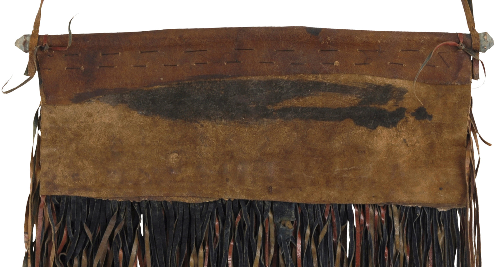 Authentic Tuareg Leather Wall Panel – Sahara Nomad Ethnic Decor