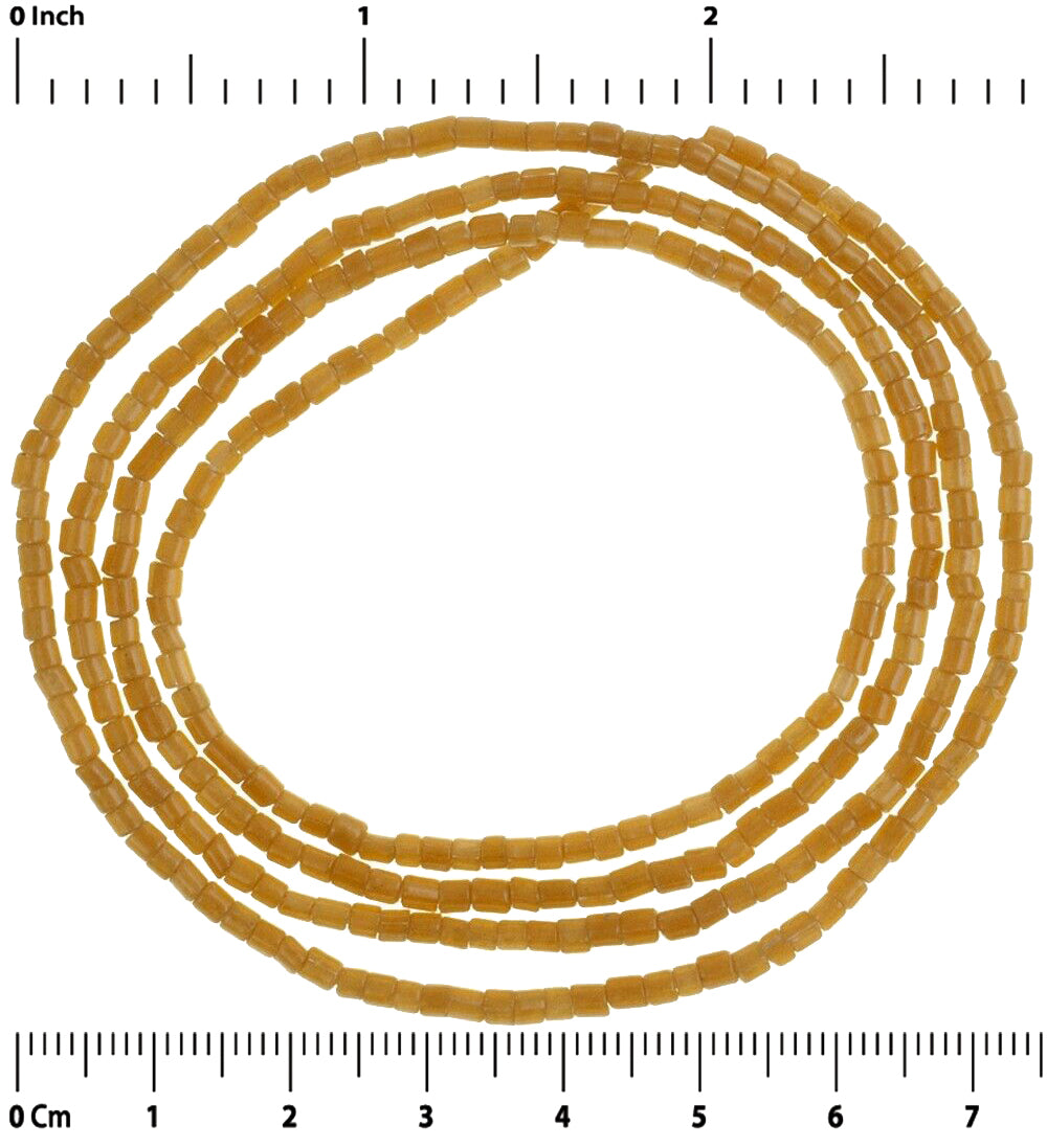 Venetian Glass Trade Beads Old Tiny Seed Beads African Trade Ghana Vintage - close-up