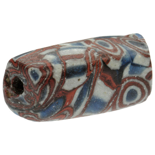 Rare Rectangular Fustat Mosaic Bead | 12Th Century Islamic Glass